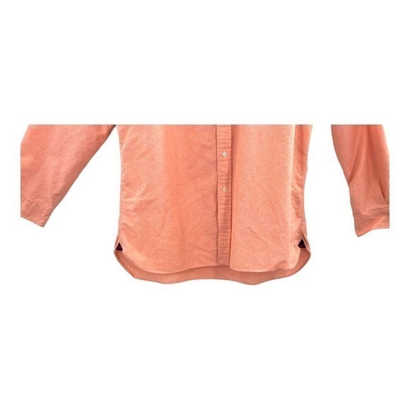 Vintage Ralph Lauren Preppy Oxford Pastel Orange. Shirt‎ Large - Picture 13 of 13